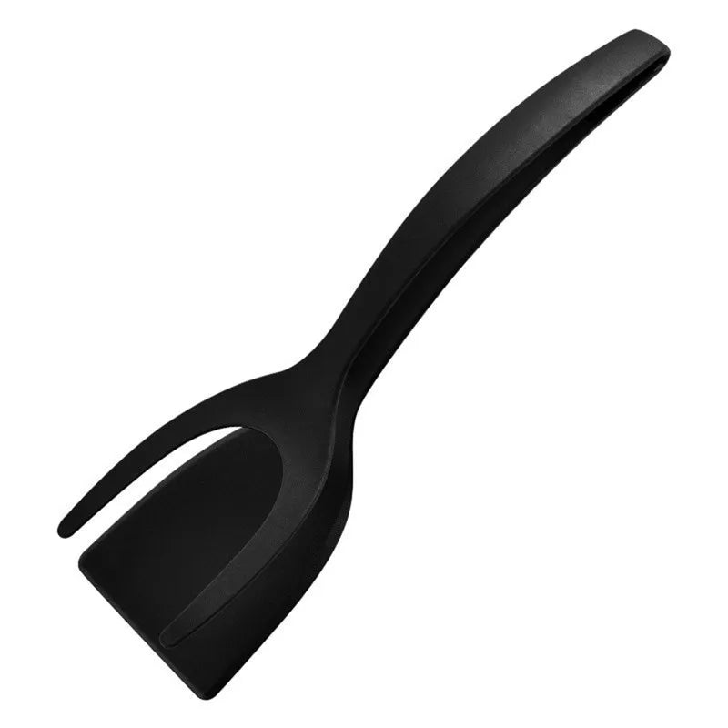 Black Silicone Cooking Spoon – Heat-Resistant BPA-Free Non-Stick Kitchen Utensil