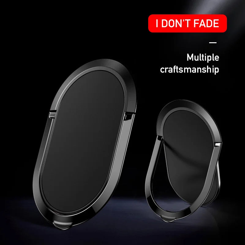 Universal Magnetic Finger Ring Phone Holder Car Mount Stand Grip for Smartphones