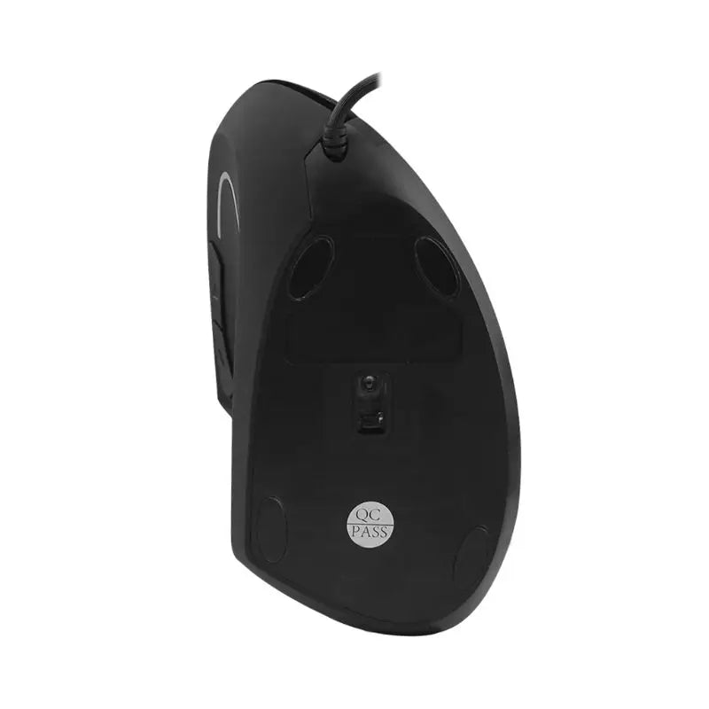 Wired Vertical Ergonomic Mouse — Left & Right Hand, 800–1600 DPI USB Optical for PC & Laptop