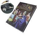 Hidden Book Safe with Key Lock — Metal Interior Stash Box for Cash, Jewelry & Passports — Realistic Classic Book Design