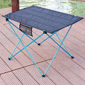 Portable Foldable Camping Table Ultralight 6061 Aluminum Picnic & Outdoor Side Table – 2 Sizes 22x17x15 in / 56x43x38 cm & 30x22x20.5 in / 76x56x52 cm