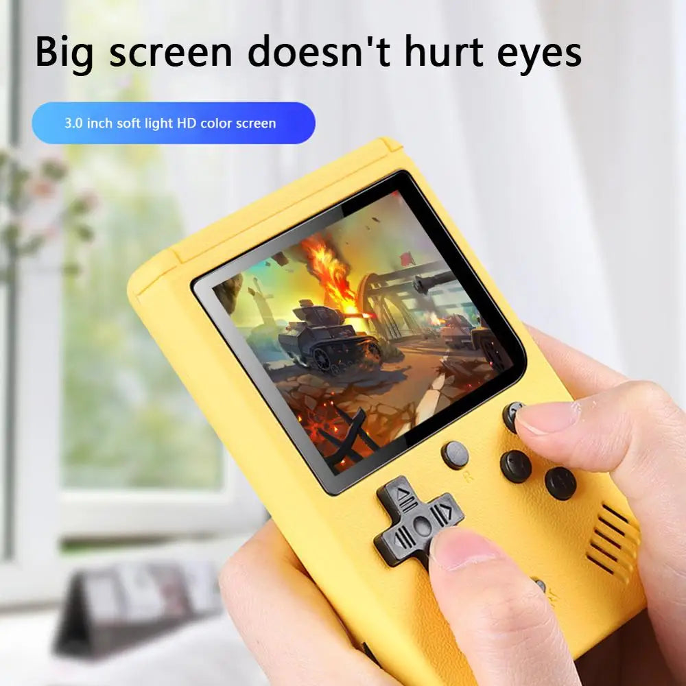 400-in-1 Mini Retro Handheld Game Console 3.0-Inch (7.6 cm) Color LCD Portable 8-Bit Game Player