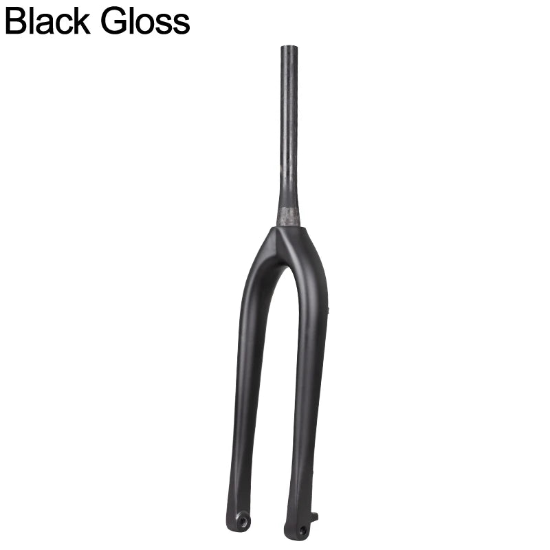 Full Carbon Boost MTB Fork 110x15mm Thru-Axle for 29er Tapered 1-1/8 to 1-1/2 Disc Brake Rigid Fork