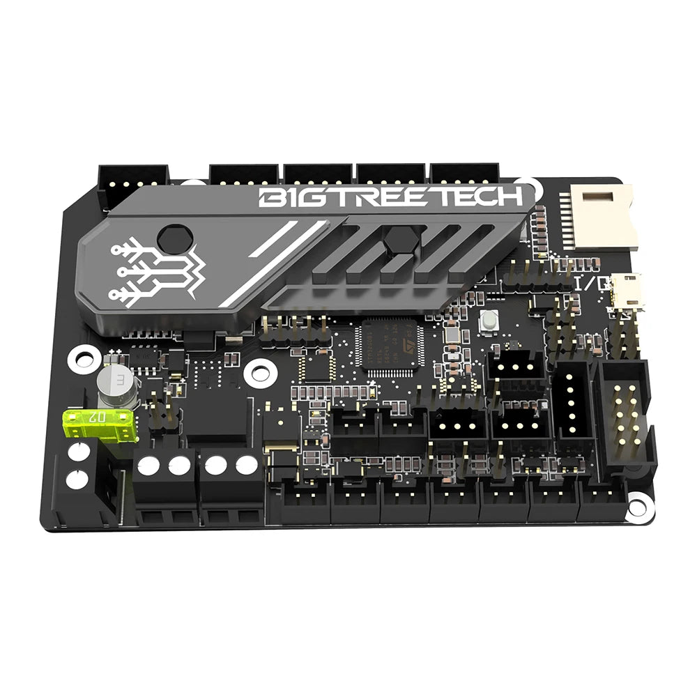 SKR Mini E3 32-Bit Motherboard with Onboard TMC2209 for Ender 3 / Ender 5 / CR-10 3D Printers - Micro USB, UART Silent Drivers, TFT Compatible