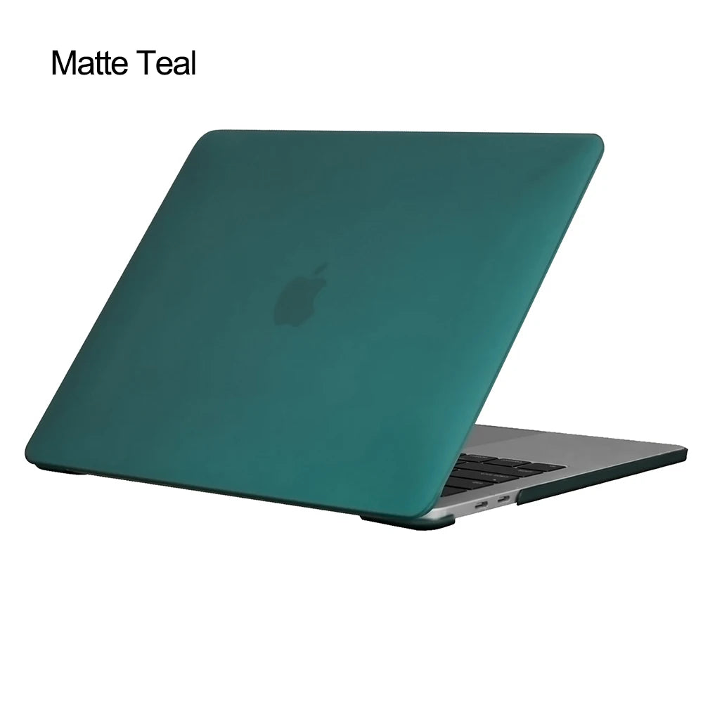 Matte Frosted PVC Laptop Case for MacBook Pro 13/14/16, MacBook Air 13/15 & MacBook 12 — Slim Protective Shell