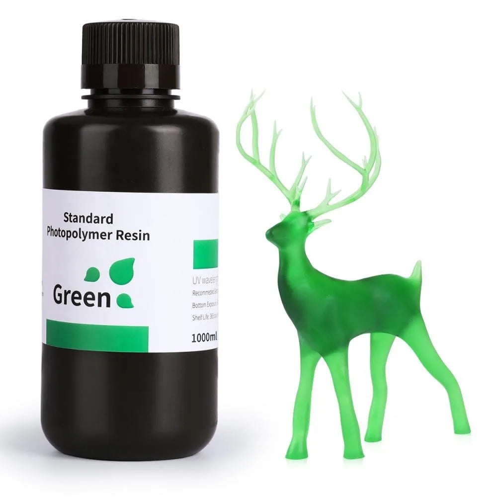 UV 3D Printing Resin 405nm, ABS-like, Water Washable, 8K Compatible for MSLA/DLP/LCD Printers