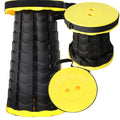 Portable Telescopic Folding Stool, Lightweight Plastic Camping & Fishing Seat, Queue Chair