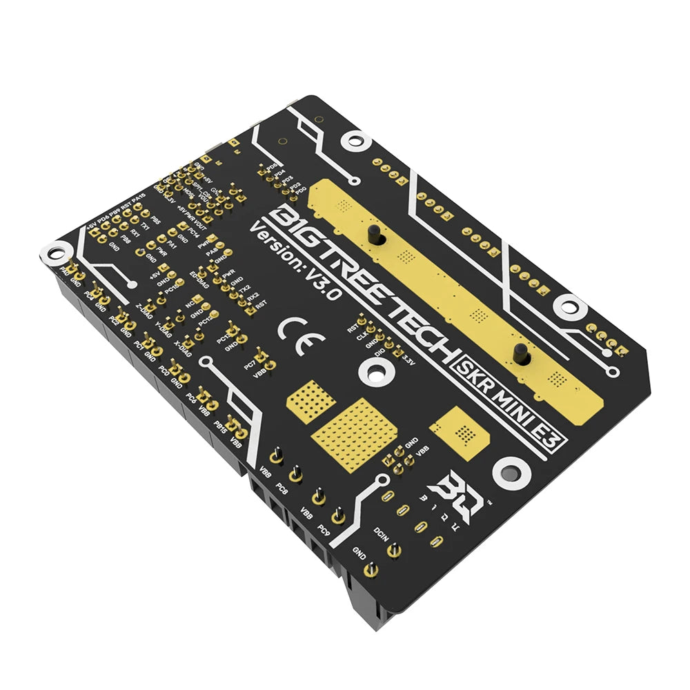 SKR Mini E3 32-Bit Motherboard with Onboard TMC2209 for Ender 3 / Ender 5 / CR-10 3D Printers - Micro USB, UART Silent Drivers, TFT Compatible
