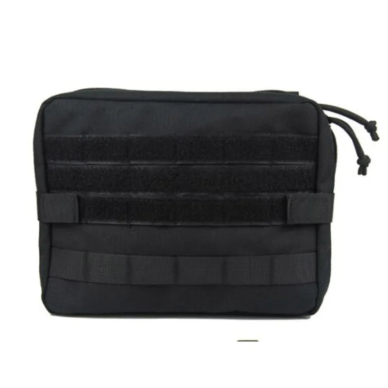 MOLLE Tactical Tool Pouch - Waterproof 1000D Nylon Medical Utility Bag, Compact 19 x 25 x 5.5 cm (7.5 x 9.8 x 2.2 in)