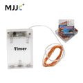 Battery Operated 2M (6.6 ft) Copper Wire Fairy String Lights - 20 LED Timer for Wedding, Christmas & Party Decor