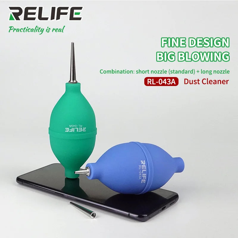 2-in-1 Air Blower & Cleaning Pen for Phone Repair, PCB, Keyboard & Camera Lens Dust Remover