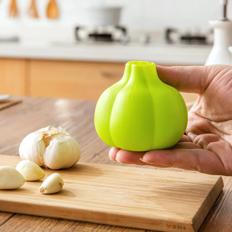Silicone Garlic Peeler Tube - Easy Garlic Peeling Tool and Stripper for Kitchen