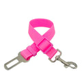 Adjustable Dog Car Seat Belt Tether 17-29 in (43-74 cm) Nylon Seatbelt Leash with Quick-Release Breakaway Clip