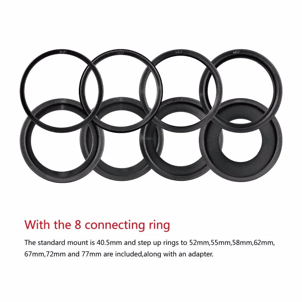 Macro TTL Ring Flash Speedlite for DSLR & Mirrorless Cameras with 52–77mm Adapter Rings | TTL & HSS Compatible
