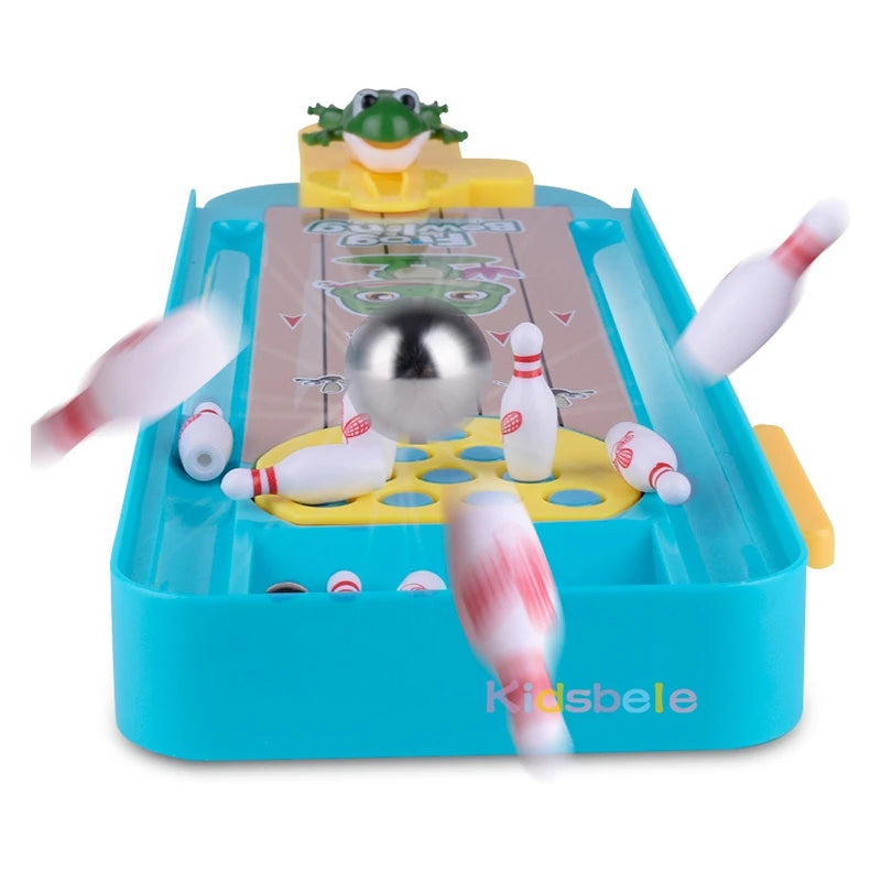 Mini Desktop Bowling Game for Kids, Tabletop Interactive Parent-Child Educational Toy