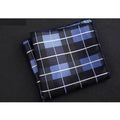 Men's Polyester Pocket Square Handkerchief Polka Dot Striped Floral Print 9 x 9 in (23 x 23 cm)