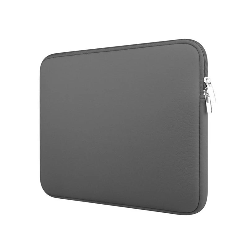 Soft Cotton Laptop Sleeve Bag with Zipper Fits 13 to 15.6 inch (33-39.6 cm) Notebook