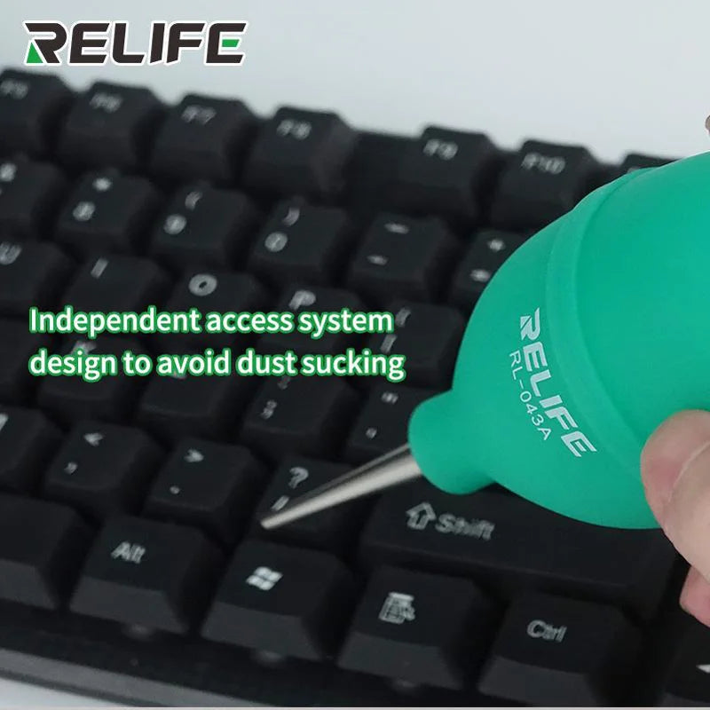 2-in-1 Air Blower & Cleaning Pen for Phone Repair, PCB, Keyboard & Camera Lens Dust Remover