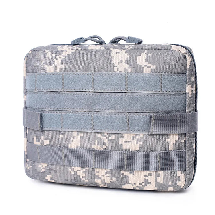 MOLLE Tactical Tool Pouch - Waterproof 1000D Nylon Medical Utility Bag, Compact 19 x 25 x 5.5 cm (7.5 x 9.8 x 2.2 in)
