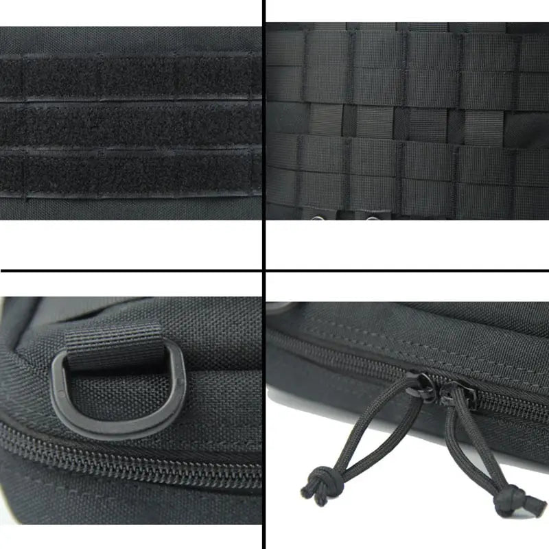 MOLLE Tactical Tool Pouch - Waterproof 1000D Nylon Medical Utility Bag, Compact 19 x 25 x 5.5 cm (7.5 x 9.8 x 2.2 in)