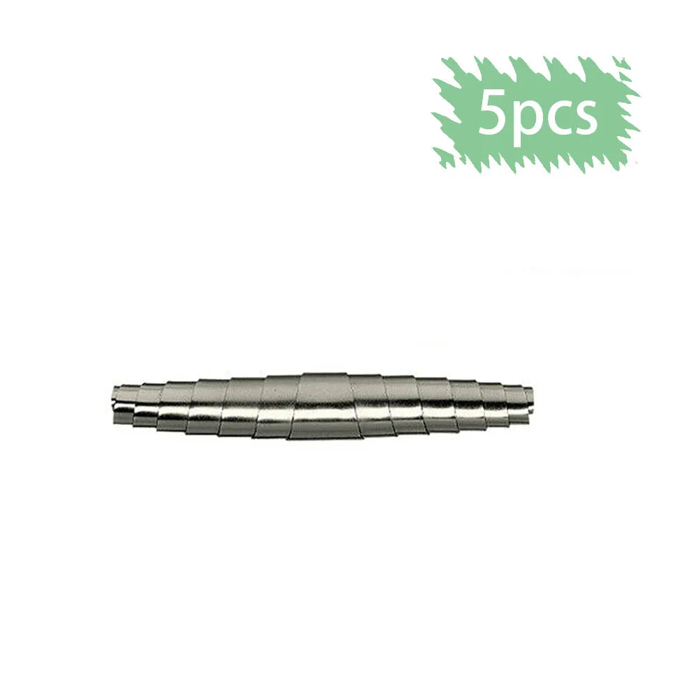 5-Pack Stainless Steel Volute Springs for Pruning Shears, Garden Pruners & Kitchen Scissors