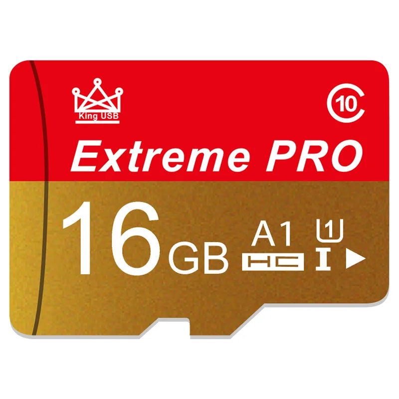 microSD/TF Memory Card 16GB 32GB 64GB 128GB 256GB Class 10 U1 V10 A1 with Adapter for Phone Camera Dash Cam Tablet