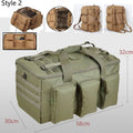 55L Tactical Duffel Backpack – Convertible Weekend Travel, Gym & Camping Bag with MOLLE Webbing