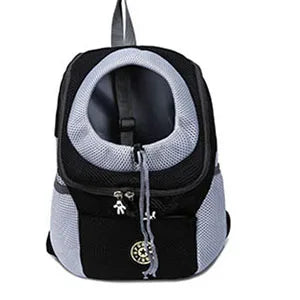 Pet Carrier Backpack for Dogs & Cats — Wearable Front/Back Mesh Travel Bag, Adjustable Double Shoulder, S/M/L (Up to 10 kg / 22 lb)