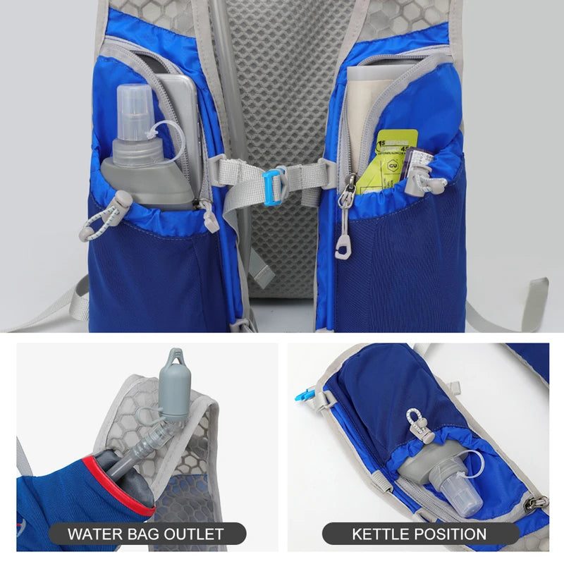 5L Ultralight Hydration Running Vest Backpack – Breathable Trail & Marathon Jogging Pack, Unisex