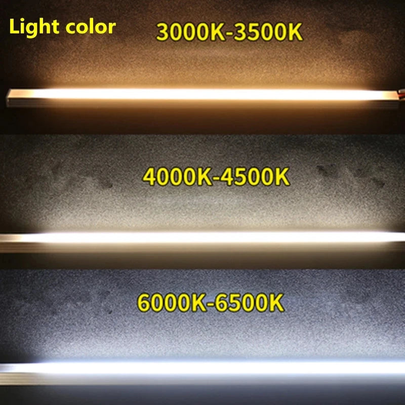 LED Rigid Strip Light 50 cm (20 in) SMD5730 36-LED U/V-Shaped Aluminum Channel DC 12V Indoor Lighting (1-10 Pack)