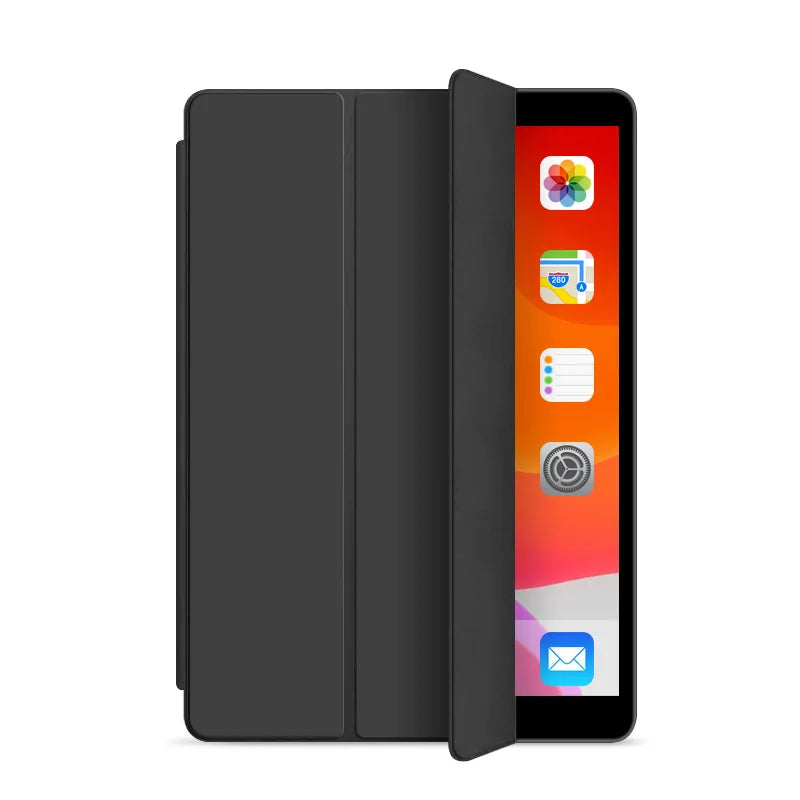Silicone Tablet Case with Auto Sleep/Wake – Soft TPU Honeycomb Back, Two-Angle Stand – Fits 9.7" (24.6 cm), 10.2" (25.9 cm), 10.9" (27.7 cm) & 11" (27.9 cm)
