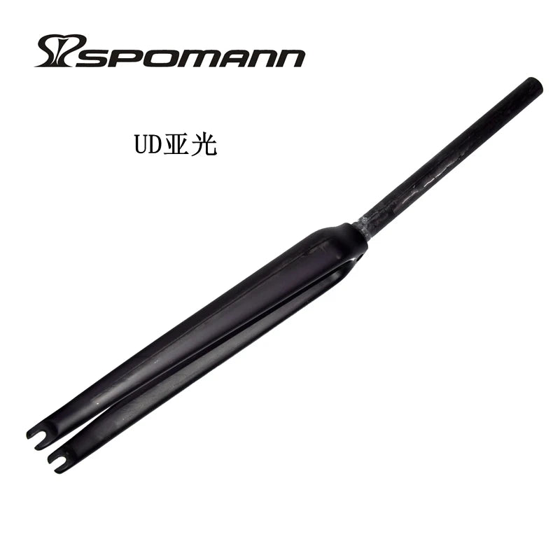 700C Carbon Fiber Road & Track Bike Fork 25.4mm (1-inch) Steerer – Gloss or Matte 3K/UD