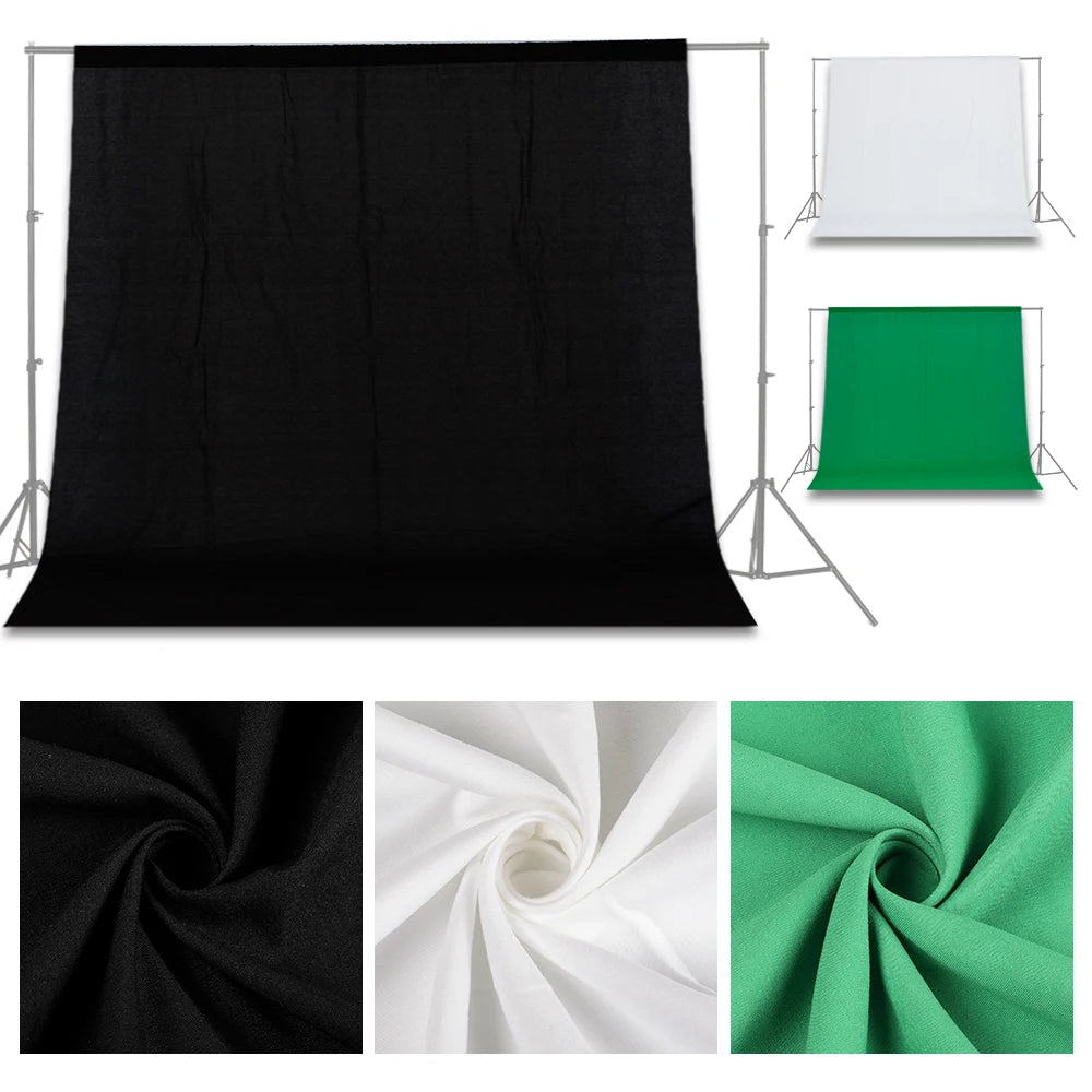 Photography Lighting Kit Softbox Umbrellas 33in/84cm 50x70cm Backdrops Light Stands Portable Photo Studio