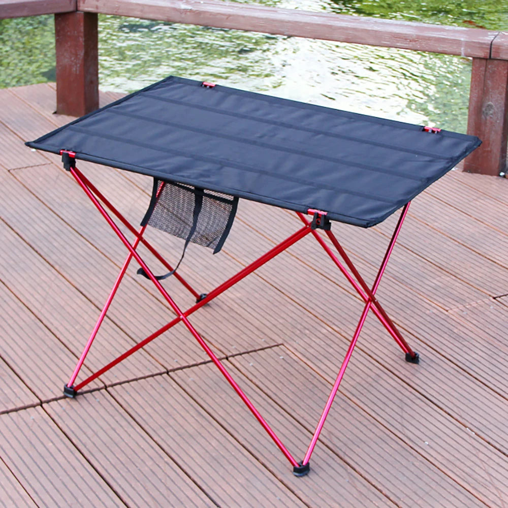 Portable Foldable Camping Table - Ultralight 6061 Aluminum Picnic & Laptop Folding Desk