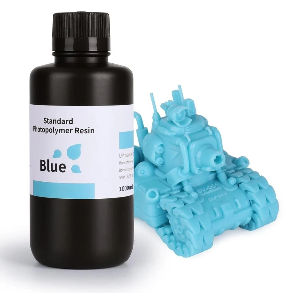 UV 3D Printing Resin 405nm, ABS-like, Water Washable, 8K Compatible for MSLA/DLP/LCD Printers