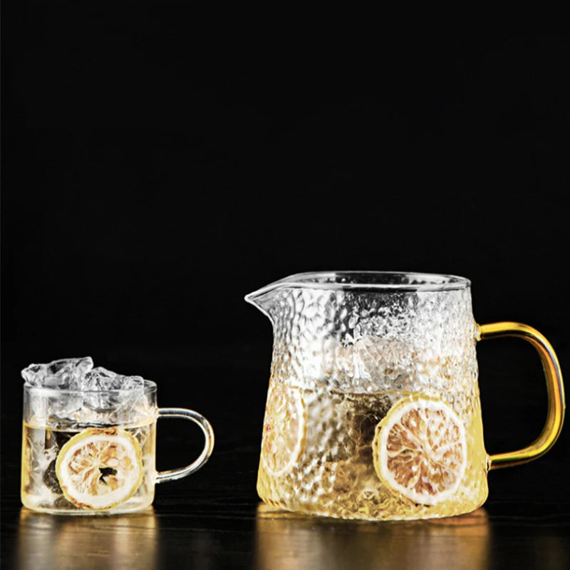 Heat-Resistant Borosilicate Glass Teapot 450 mL (15.2 oz) — Kung Fu Tea Kettle for Puer, Coffee & Office