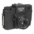 120 Medium Format Retro Lomo Film Camera - Manual Point & Shoot with Flash (Black)