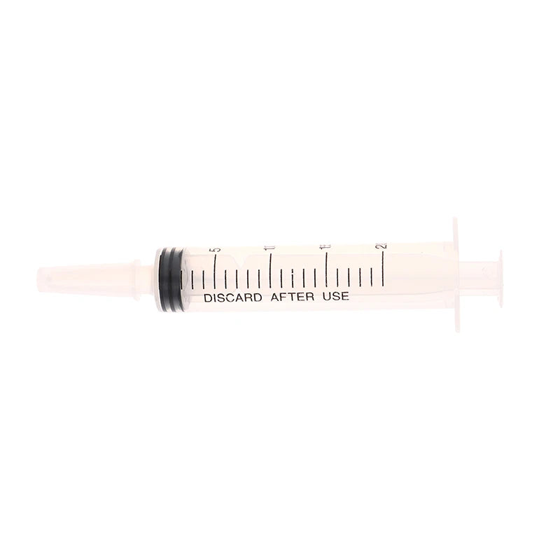 20ml Reusable Plastic Measuring Syringe Pack (5/10/20/30) - Hydroponics Nutrient, Oil Pump & Pet Medicine Feeder