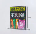 Trio Family Card Game - 15-Min Quick Party Game for 3-6 Players, Ages 8+