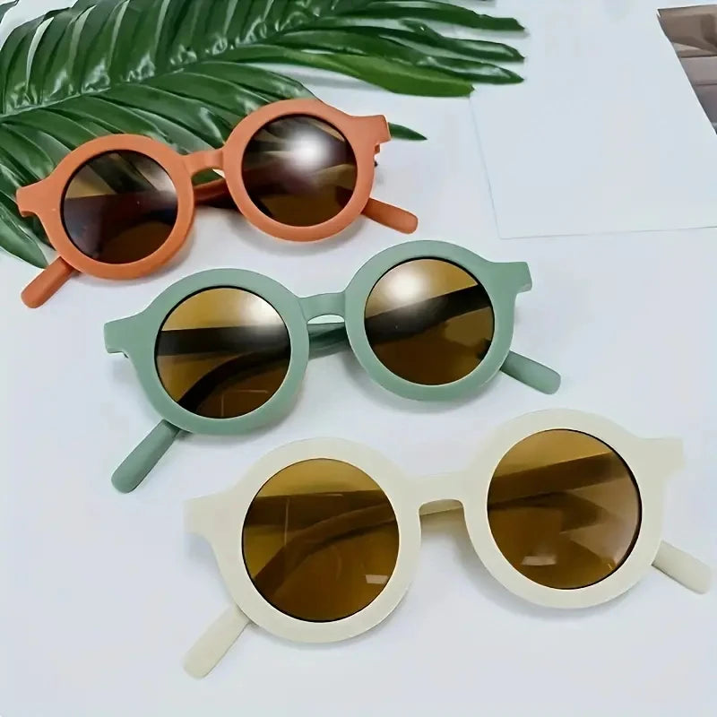 Baby & Toddler Sunglasses - Soft-Tone Kids Shades for Photo Props and Outdoor Wear