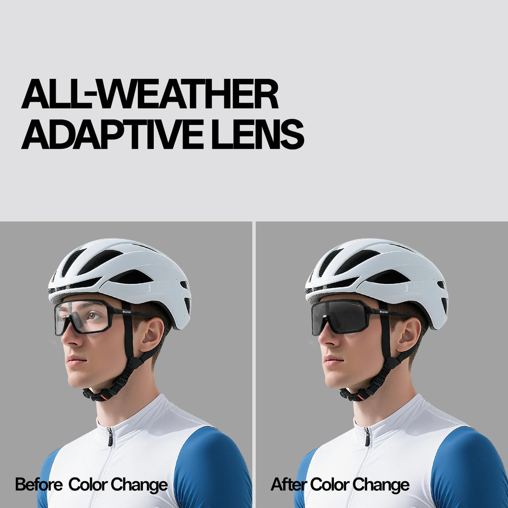 MTB Cycling Sunglasses for Men and Women Photochromic UV400 Road & Mountain Bike Goggles