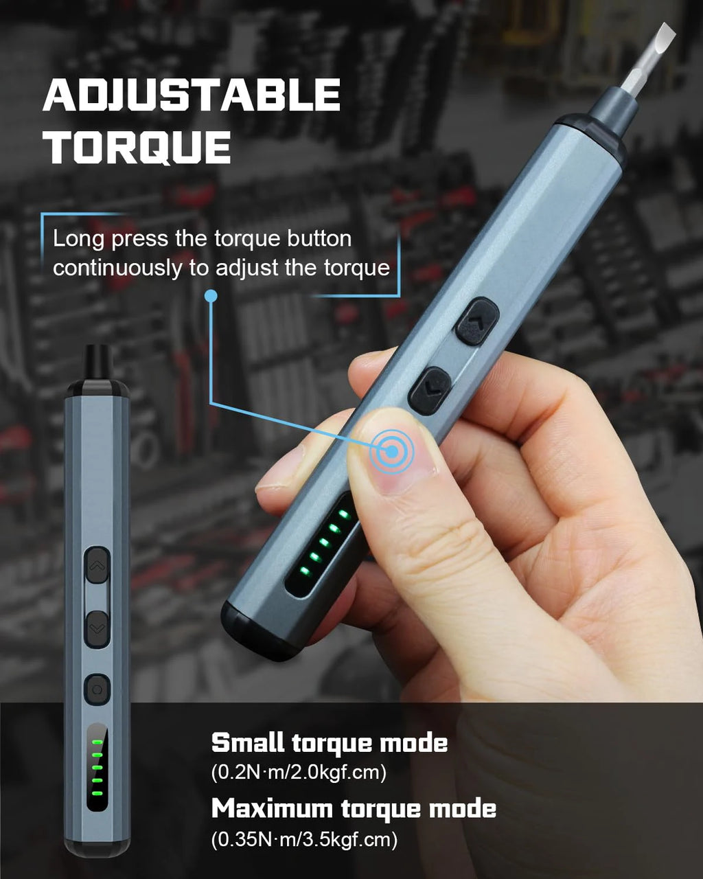 68-in-1 Electric Precision Screwdriver Set — 5 Torque Settings, Magnetic Bits, Rechargeable for Phone, Watch, Glasses, PC Repair