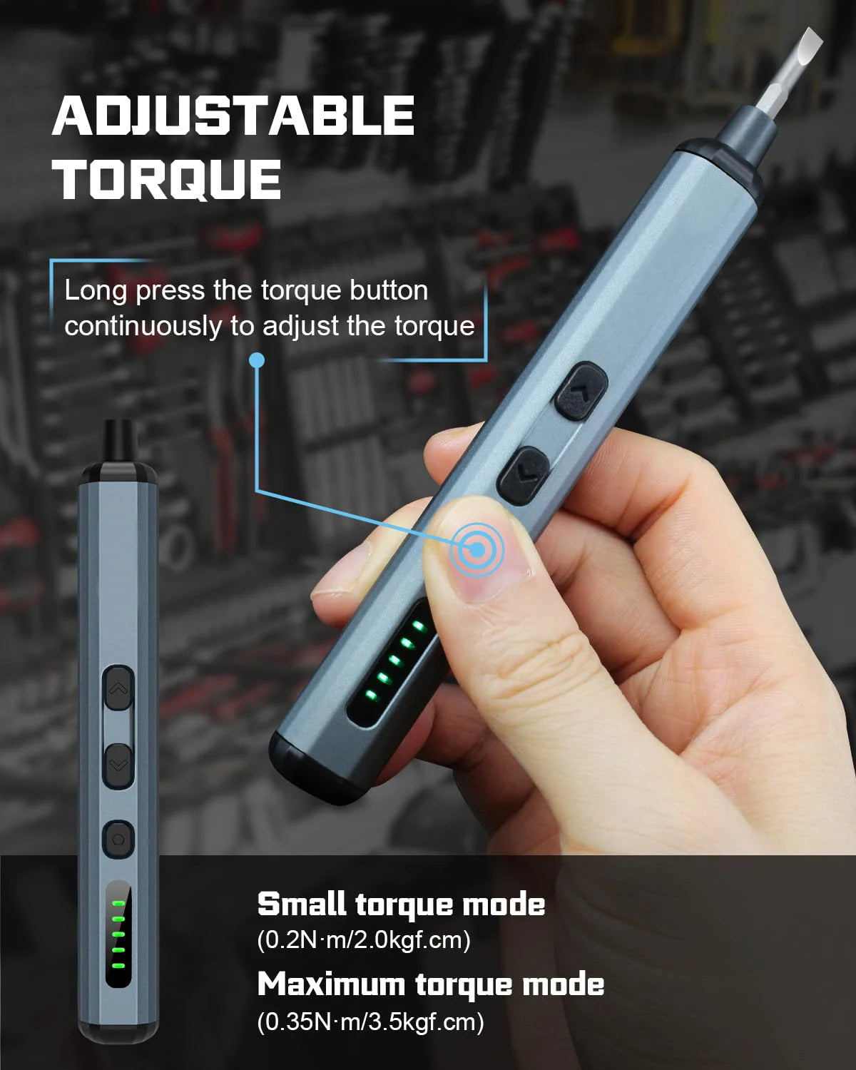 68-in-1 Electric Precision Screwdriver Set — 5 Torque Settings, Magnetic Bits, Rechargeable for Phone, Watch, Glasses, PC Repair