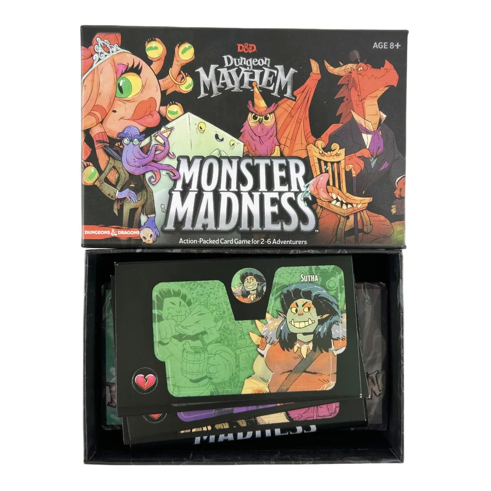Dungeon Mayhem Card Game 3-Style Family Party Deck