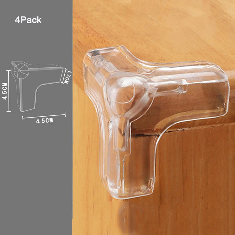 PVC Table Edge & Corner Guards — Baby Childproofing Furniture Protectors