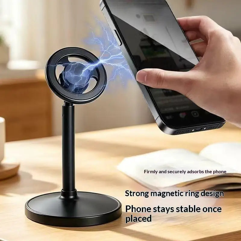 Adjustable Magnetic Phone Stand with 360 deg Rotation view 2