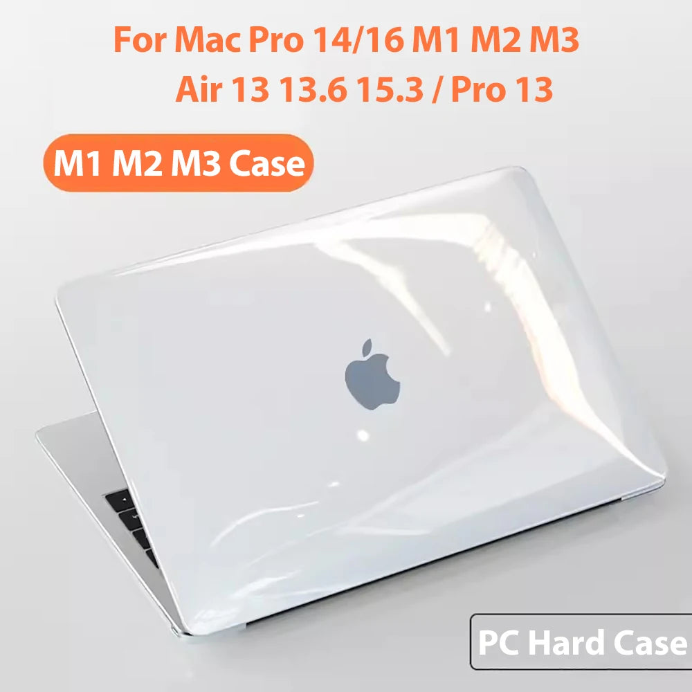 PC Hard Shell Laptop Sleeve for MacBook Air &amp; Pro - Fits 13, 13.6, 14, 15, 15.3, 16 inch (33–41 cm)