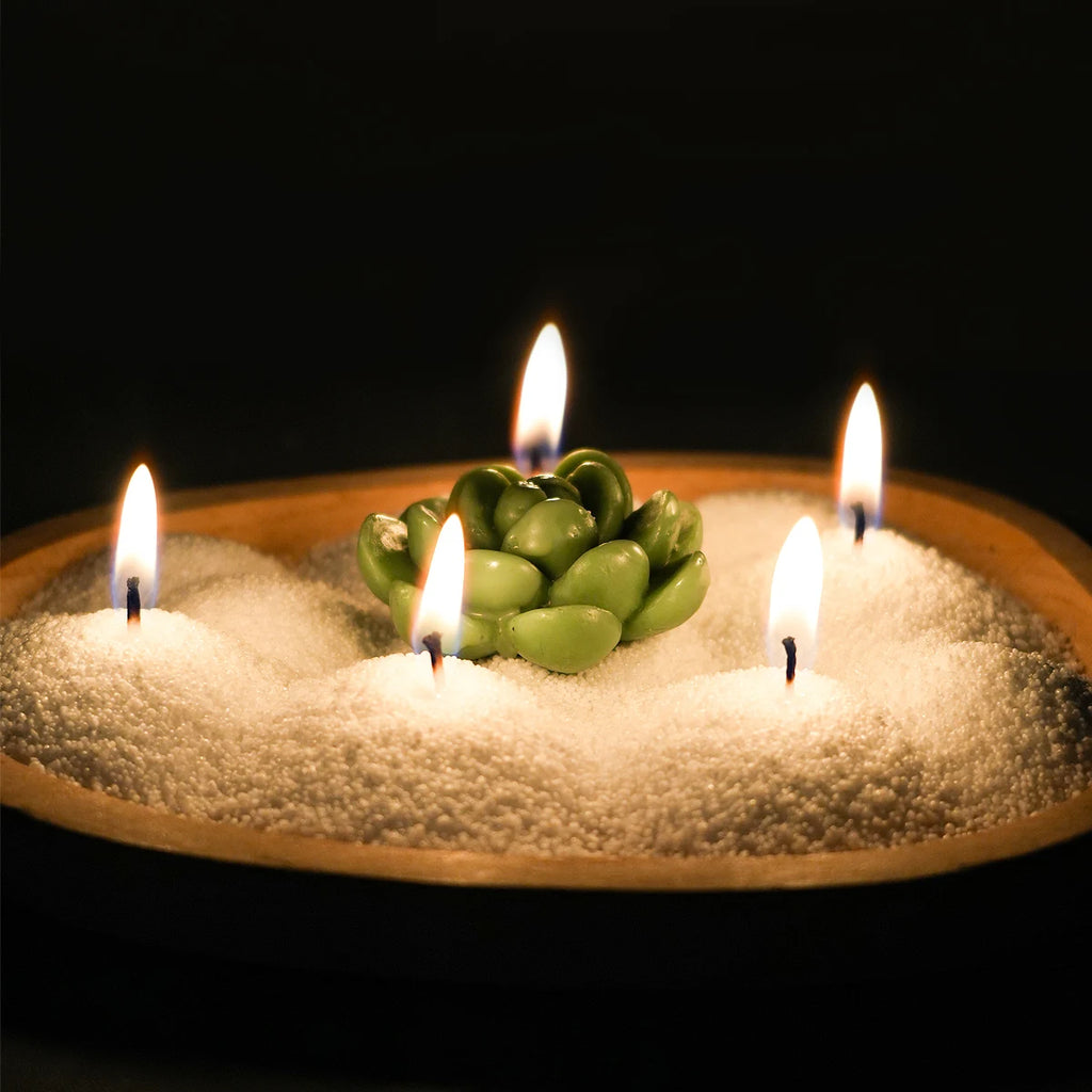 White Sand Wax 500–1000g (17.6–35.3 oz) for DIY Candle Making — Snowflake Wax Pearls & Ice Flower Scented Candle Accessories