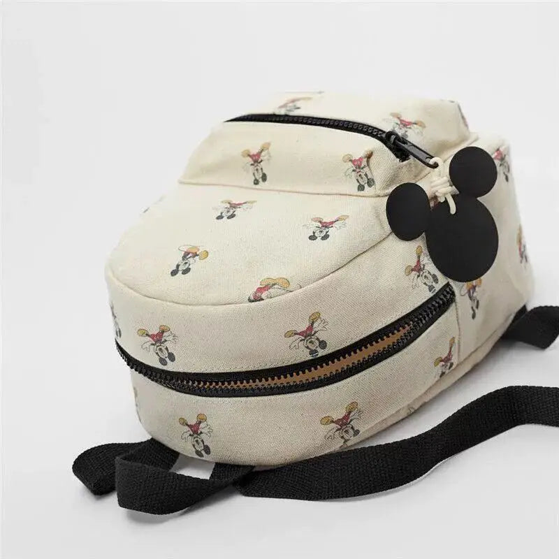 Kids Cartoon Mouse Mini Backpack 9.8 x 6.7 x 3.5 in (25 x 17 x 9 cm) Cute School Shoulder Bag for Girls & Boys