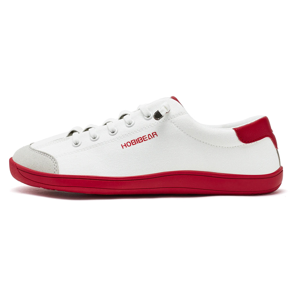 Wide Toe Barefoot Minimalist Sneakers – Unisex Lightweight Adjustable Slip-On Walking Shoes
